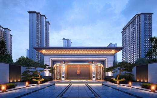 铭基云台府效果图