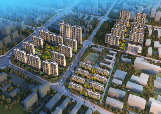 湟栋公园里效果图